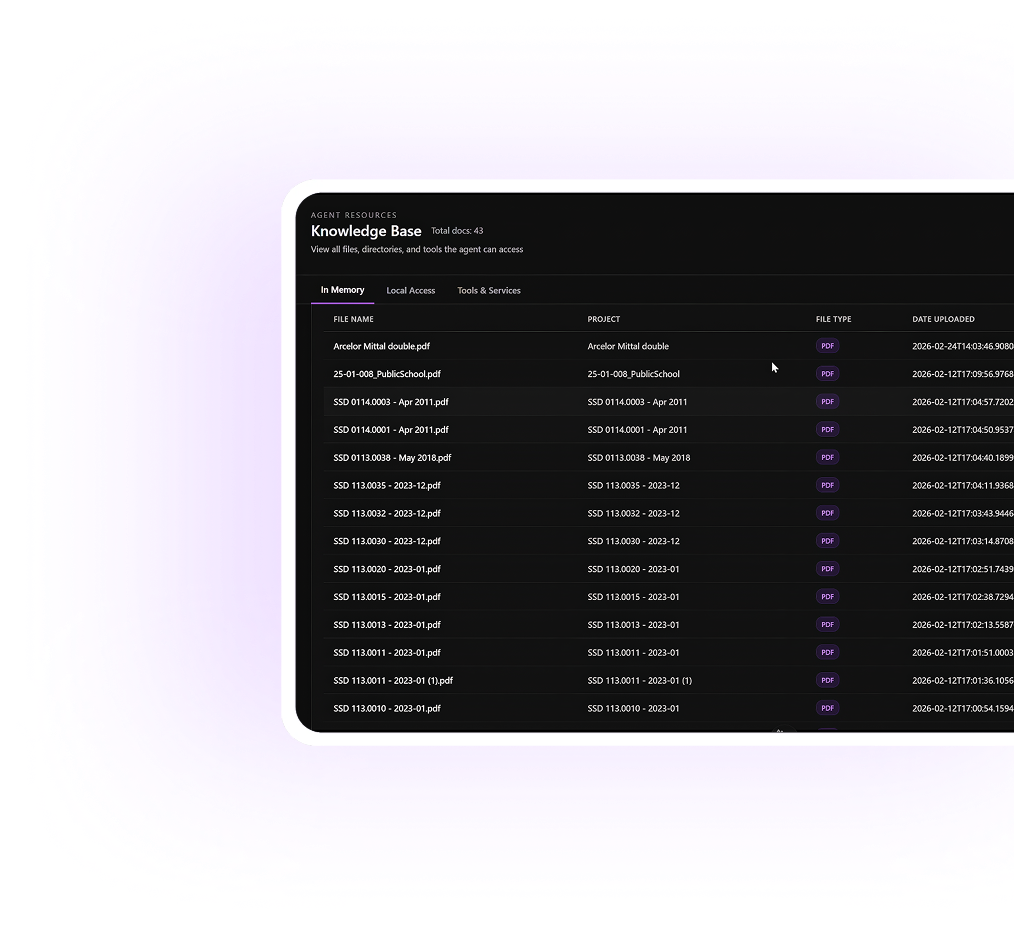 Knowledge Base – Agent Resources